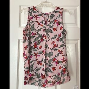Floral print blouse
